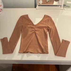 Brown long sleeve